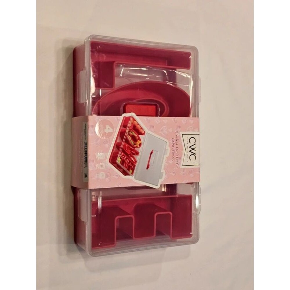CWC Red Bento Organizer Storage Box